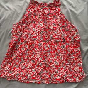 Old Navy Red Floral Women's Blouse